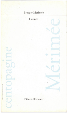 Copertina di Carmen e altri racconti